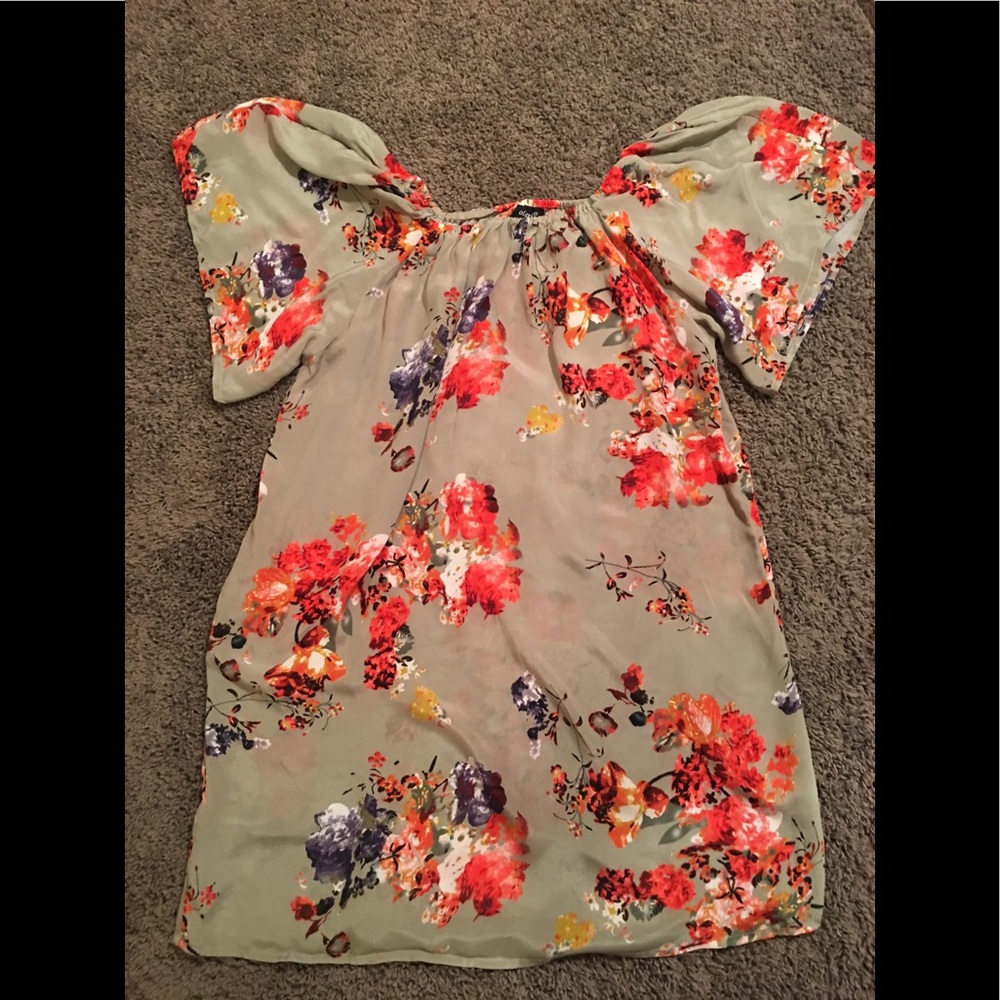 Tolani Off the Shoulder Shift Dress